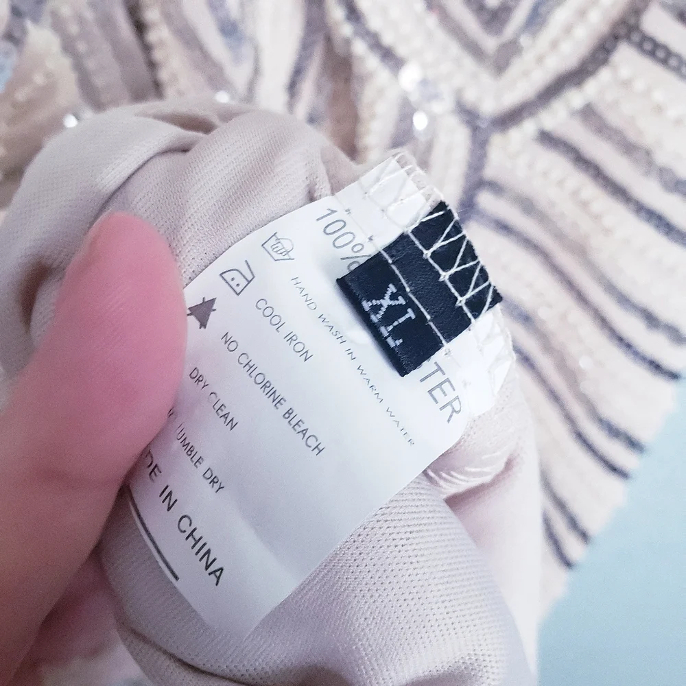 Pretty Guide Roaring 20s Flapper Great Gatsby Dress - Picture 8 of 8